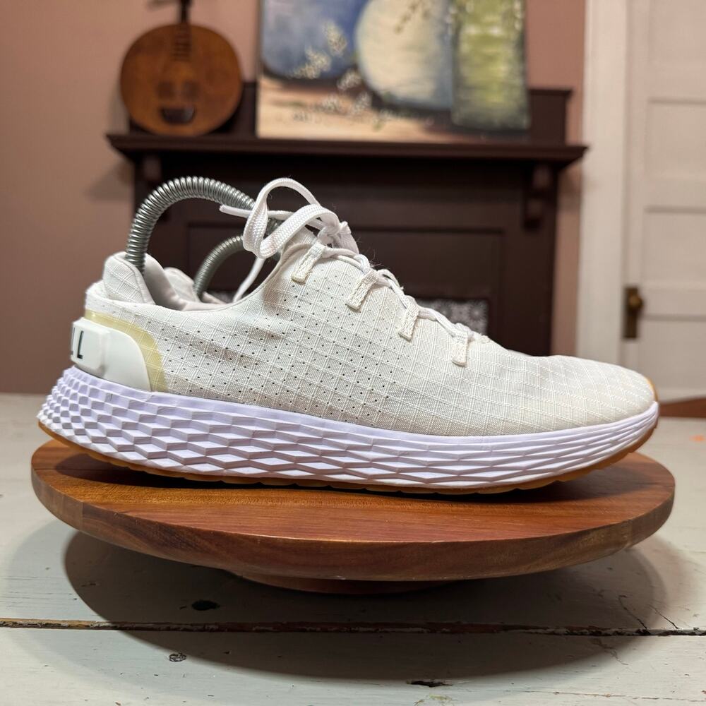 NOBULL Allday 365 Mens Size 7.5 Womens Size 9 White Sneaker Shoes